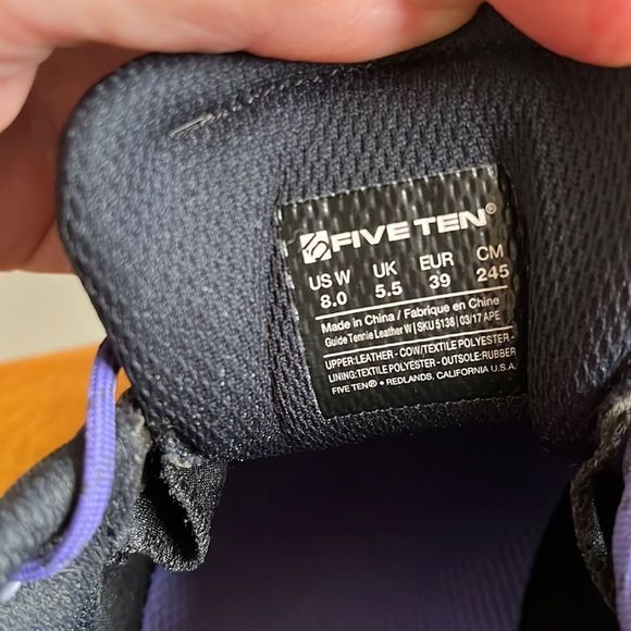 FIVE TEN 5.10 GUIDE SHOES - Picture 3 of 7